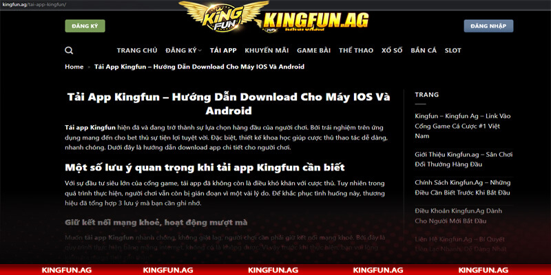 tải app kingfun